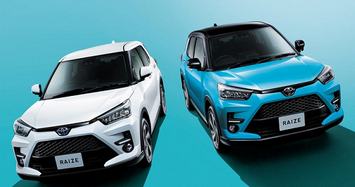 Cận cảnh cở nhỏ Toyota Raize 2022 hybrid giá rẻ  