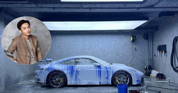 Đại gai Cường Đô la bất ngờ chi tiền tỷ Porsche 911 GT3 màu xanh Shark Blue