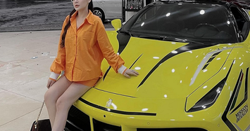 Hotgirl Tây Nguyên chi tiền tỷ mua Ferrari 488 GTB màu độc 