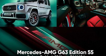 Chi tiết Mercedes-AMG G63 Edition 55 xuất xưởng chỉ 10 chiếc