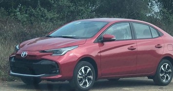Toyota Vios 2023 tại Việt Nam lộ diện đi đăng kiểm, xấu nhất phân khúc