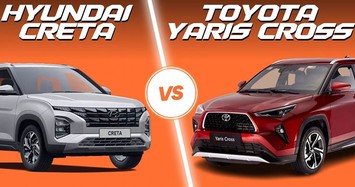 Hyundai Creta giảm tới 80 triệu đồng để cạnh trang Toyota Yaris Cross vừa ra mắt