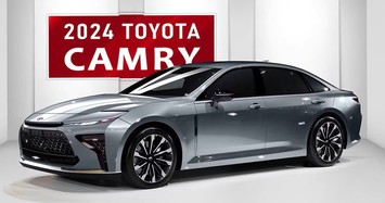 Toyota Camry 2024 sẽ thể thao và cá tính 