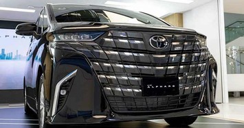 Toyota Alphard 2024 giá không dưới 4 tỷ đồng
