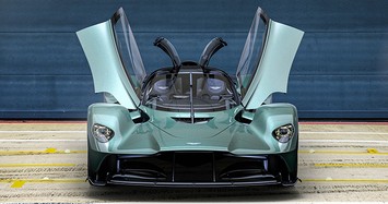 Siêu đại gia chi gần 80 tỷ đồng mua Aston Martin Valkyrie Spider mui trần 