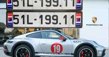 Biển số 19911 giá chỉ 40 triệu đồng được găn vào Porsche 911 Dakar hơn 16 tỷ  