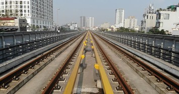 Cận cảnh đường sắt Cát Linh - Hà Đông sắp đưa vào khai thác tháng 4/2019
