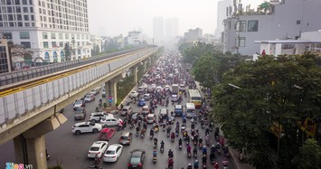 Toàn cảnh 2 tuyến đường Hà Nội dự định thí điểm cấm xe máy