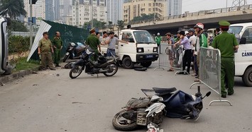 Hà Nội: Danh tính nữ tài xế lái “xe điên” đâm hàng loạt xe máy