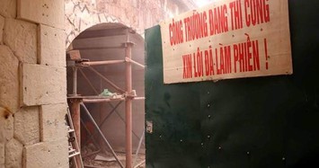 Hà Nội: Đục thông vòm cầu đá “trăm tuổi” trên phố Phùng Hưng 