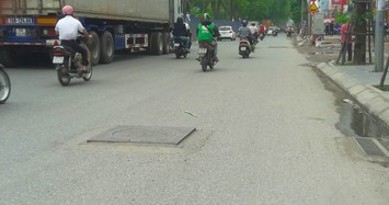 “Bẫy hiểm” đường phố trực chờ đoạt mạng người tham gia giao thông Hà Nội