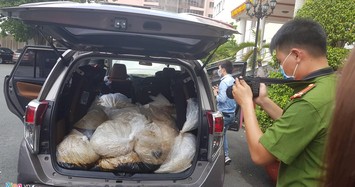Quá trình kiểm đếm hơn 500kg Ketamin ở Sài Gòn
