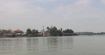 Chùa Phước Long vắng khách sau sự cố lật thuyền trên sông Đồng Nai