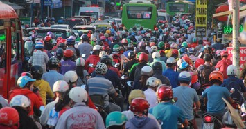 Nhiều tuyến đường ở trung tâm Sài Gòn bị cấm xe lưu thông 