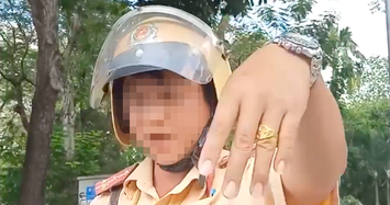 Danh tính CSGT chửi tục bị người vi phạm quay clip ở Sài Gòn