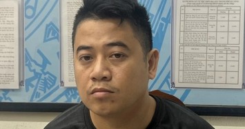 Nguyễn Thành Luân bị bắt giữ sau gần 1 năm trốn lệnh truy nã. Ảnh: CA.