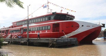 Tàu cao tốc Express hai thân lớn nhất Việt Nam chạy từ Sóc Trăng ra Côn Đảo