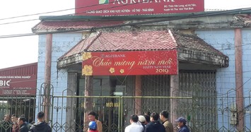 Cướp ngân hàng Agribank tại Thái Bình: Nghi phạm về nhà cất tiền rồi đi làm