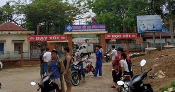 Kẻ nghi "ngáo đá" cầm dao vào trường đâm chết một học sinh ở Thanh Hoá