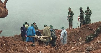 Đã tìm thấy 16 thi thể trong vụ 22 cán bộ, chiến sĩ bị đất đá chôn vùi ở Quảng Trị 