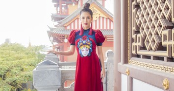 Hoa hậu Phan Thu Quyên trong BTS áo dài 'Dáng Việt muôn nơi' NTK áo dài Nhật Dũng
