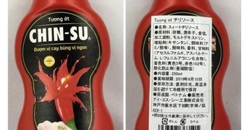 18.168 chai tương ớt Chin-su bị thu hồi ở Nhật vì có chứa chất cấm