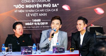 Ca sĩ Lê Việt Anh làm liveshow 'Ước nguyện phù sa' kỷ niệm 10 năm ca hát