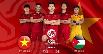 Đội hình ra sân U23 Việt Nam gặp U23 Jordan: Cần ổn định các vị trí hơn trận gặp UAE