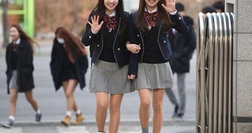 Ngắm sao Hàn dễ thương trong trang phục đến trường