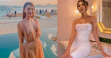 Những sao Việt ăn mặc hở bạo đi đám cưới