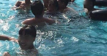 Phẫn nộ cảnh cô gái bị nhóm thanh niên trêu ghẹo ở hồ bơi