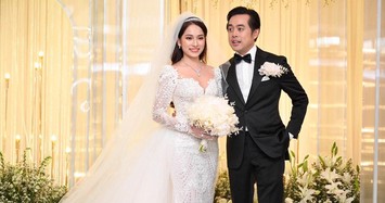 Chiêm ngưỡng váy cưới đẹp mê ly của vợ Dương Khắc Linh 