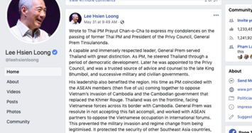 Bộ Ngoại giao Việt Nam đã lên tiếng về phát biểu của Thủ tướng Singapore Lý Hiển Long