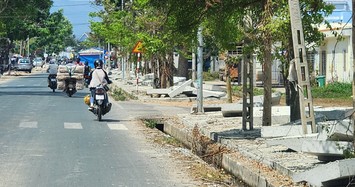 Lâm Đồng: Thi công ẩu tại dự án vỉa hè đường Thống Nhất