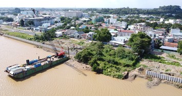 Cận cảnh dự án đường ven sông Đồng Nai trước nguy cơ chậm tiến độ