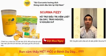 MC Quyền Linh “tiếp tay” quảng cáo TPCN Scurma Fizzy là thuốc: Sai phạm như nào?