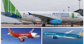 Vietnam Airlines, Vietjet Air, Bamboo Airways bị ảnh hưởng bởi virus corona ra sao?