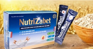 Sữa hạt Nutrizabet có cố tình quảng cáo sai “điều trị” tiểu đường?