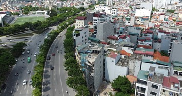 Loạt công trình, chung cư mini có dấu hiệu vi phạm ở Hà Nội 
