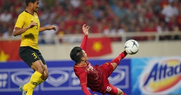 Đội tuyển Việt Nam được thưởng 'nóng' hàng tỷ sau chiến thắng Malaysia