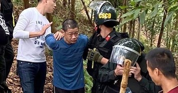 Clip bắt giữ hung thủ ngáo đá chém chết vợ và 4 người ở Thái Nguyên