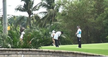 Bất chấp lệnh cấm, sân golf lớn ở Bình Dương vẫn hoạt động