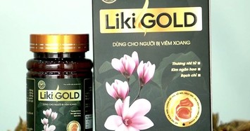 Sản phẩm Liki Gold: Lại thêm mô tip quảng cáo lừa dối là thuốc điều trị viêm xoang?