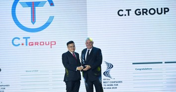 Tập đoàn C.T Group nhận giải 'Nơi làm việc tốt nhất Châu Á'