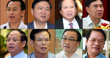 8 ủy viên Trung ương Đảng đương nhiệm đang bị kỷ luật là những ai?