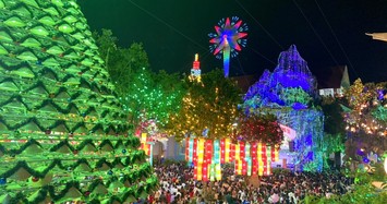 Đêm Giáng sinh rực rỡ sắc màu ở Đồng Nai