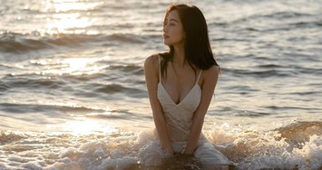 Jun Vũ hóa tiên nữ gợi cảm giữa biển khiến vạn trái tim xao xuyến 