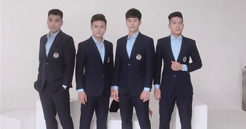 Đọ độ “nam thần” của các cầu thủ U23 Việt Nam khi diện suit