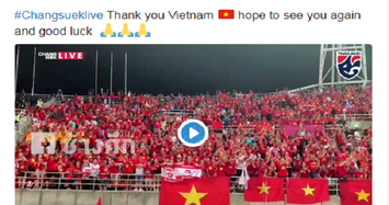Tại sao LĐBĐ Thái Lan phải cảm ơn CĐV Việt Nam?