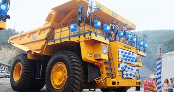 Cận cảnh xe tải “khủng” BelAZ mới giá 35 tỷ ở Việt Nam